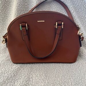 Lovevook brown faux leather shoulder/ handbag